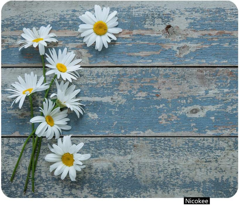 Non-Slip Flower Gamer Mousepad by Nicokee - Enhanced Precision