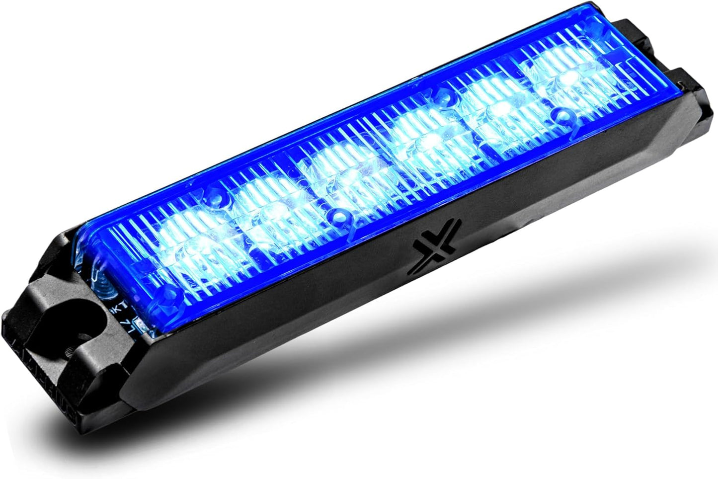 NanoFlare 5in 6W Blue LED Surface Mount Police Strobe Lights