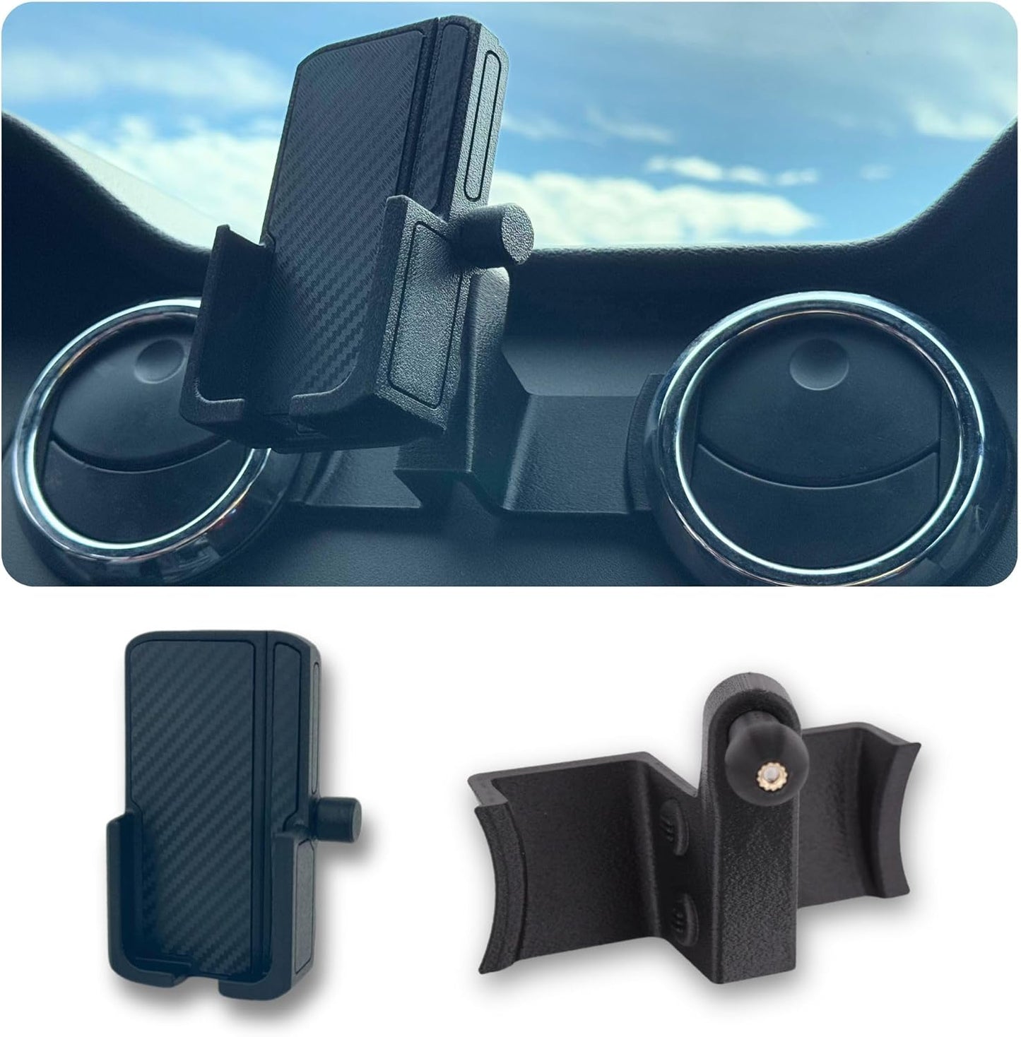 Phone Holder for Ford Mustang 2005-2008 - Secure Cradle Mount