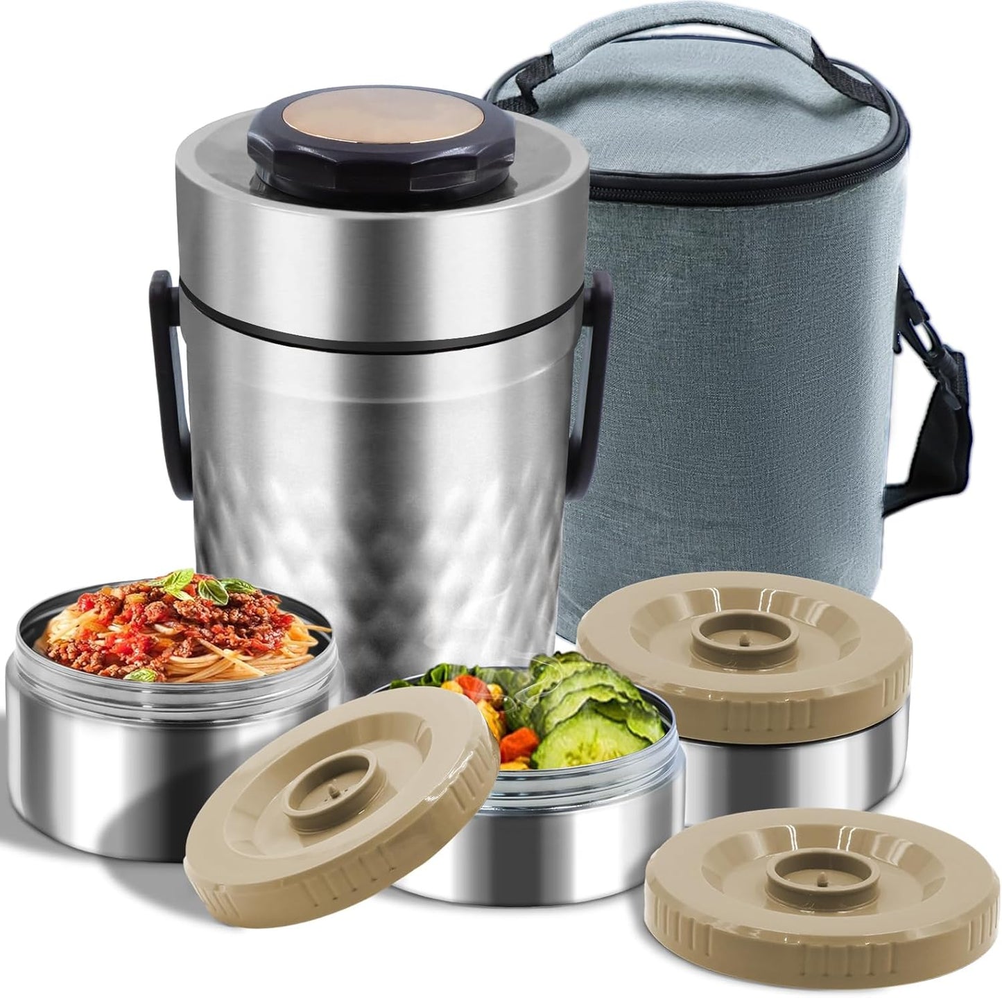 67oz Thermos for Hot Food with 3-Layer Sealed Design