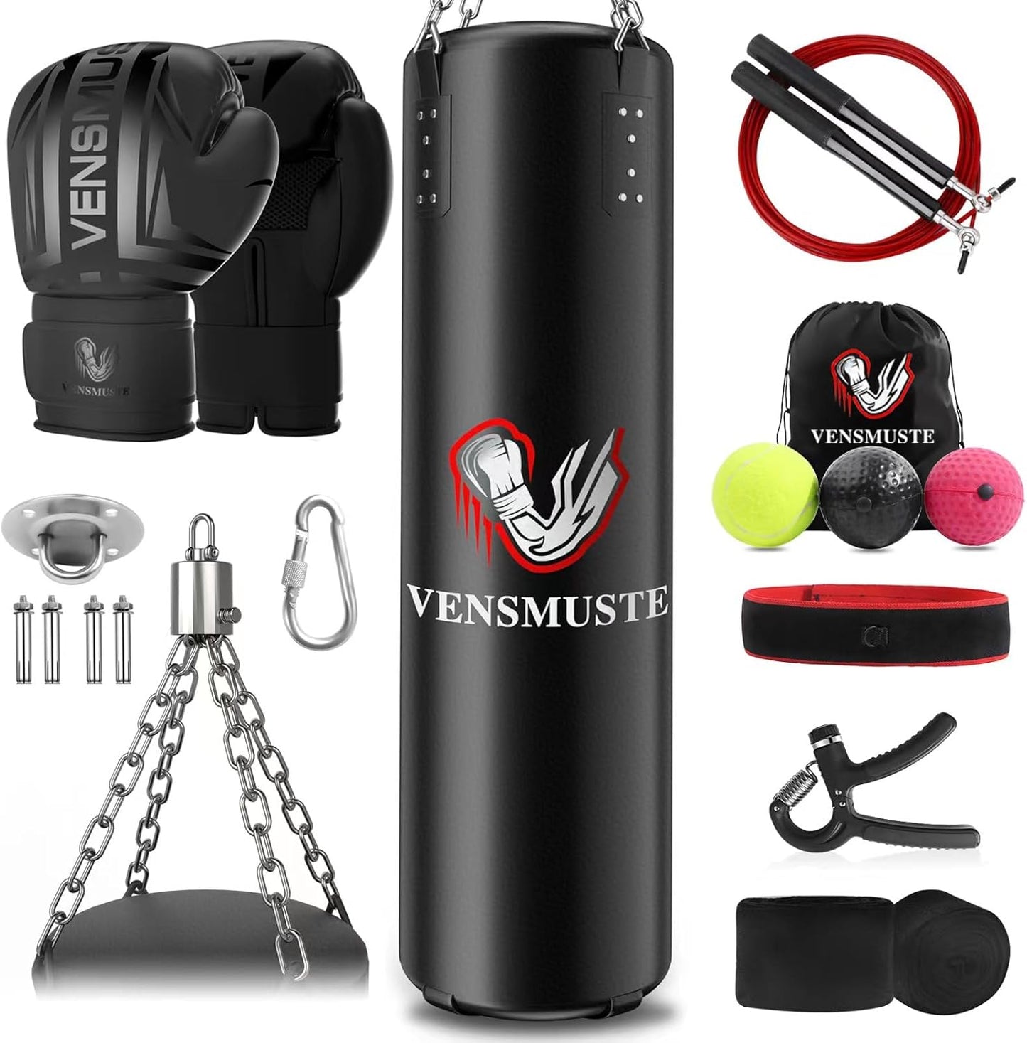 Ultimate MMA Training Set - 4FT Boxing Bag & Gloves