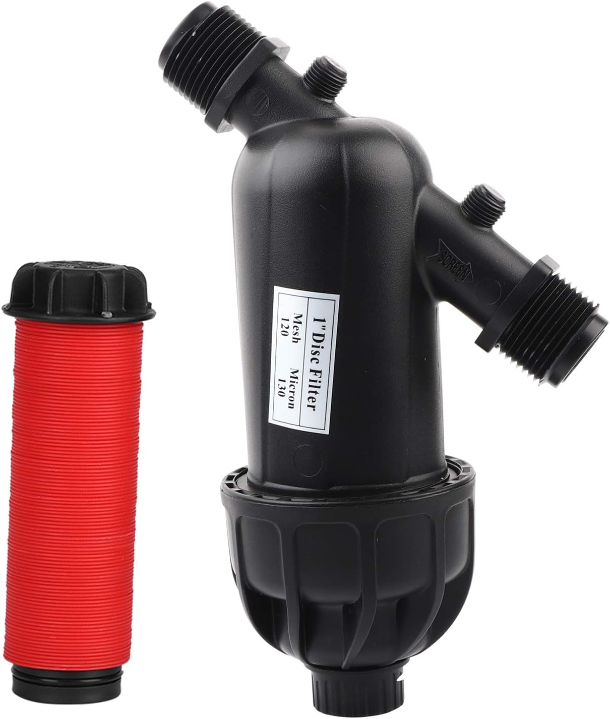 HEEPDD 1'' Drip Irrigation Filter - 130 Micron Mesh for Pure Water!