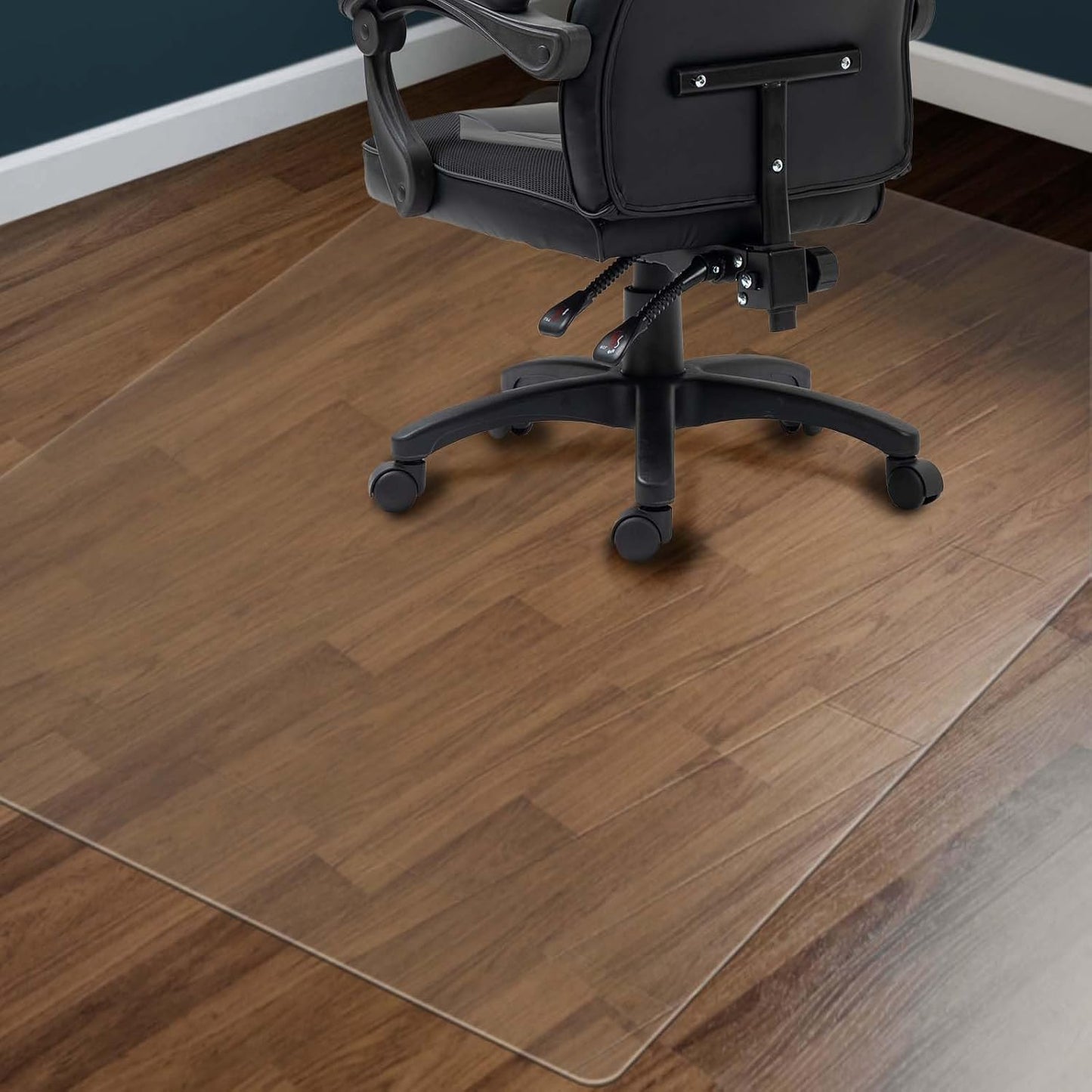 PHOUZIN Clear Hardwood Floor Chair Mat - Easy Glide Protection