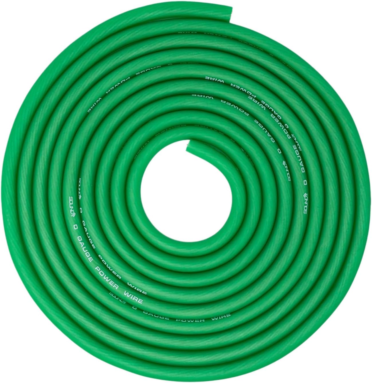SoundBox CW0-25GR 0 Gauge 25ft CCA Amplifier Power Wire Roll