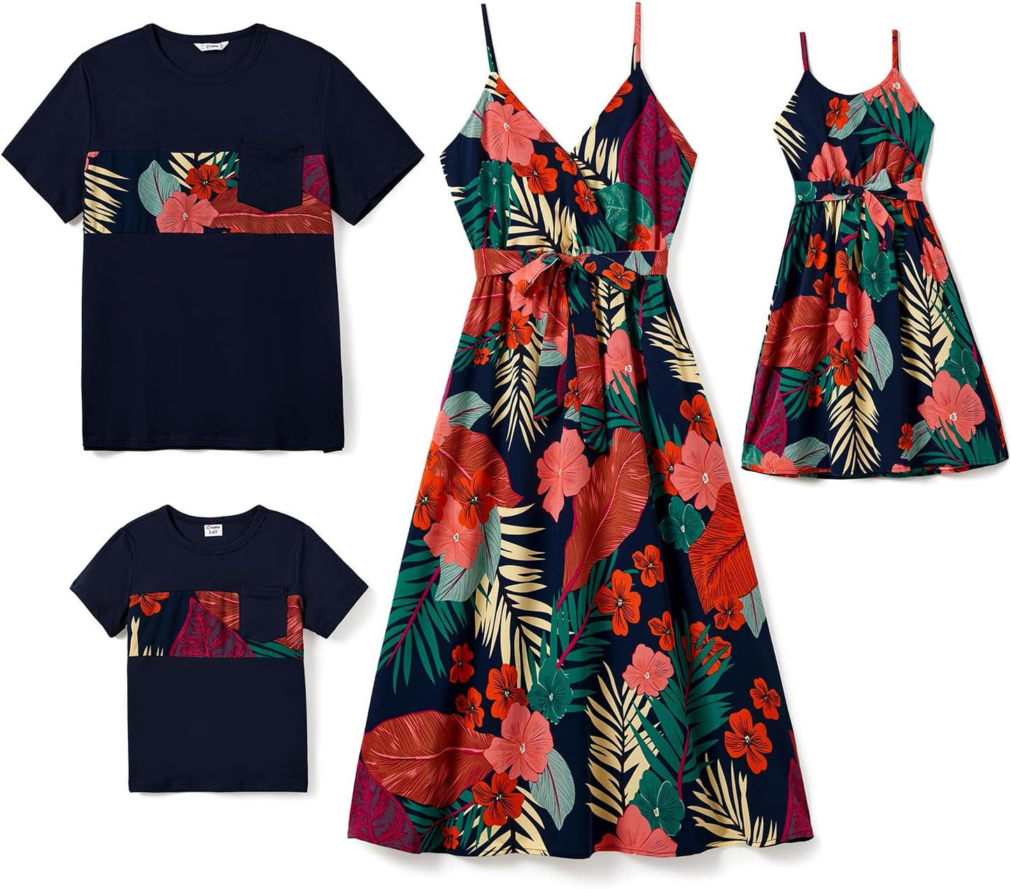 Family Matching Outfits for Beach Vacation - Mommy and Me Dresses