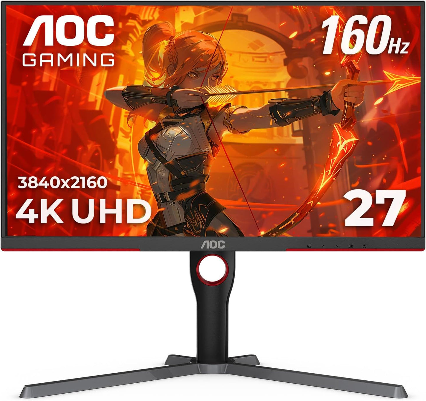 AOC 27 4K Gaming Monitor - 160Hz 1ms Response Time