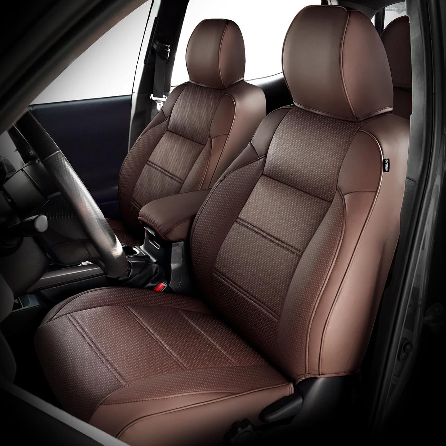Toyota Tacoma Seat Covers 2016-2023 Waterproof Leather Accessories
