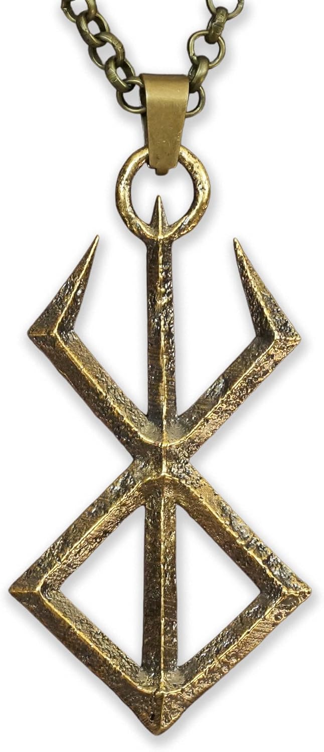 Brand of Sacrifice Rune Solar Eclipse Anime Behelit Necklace
