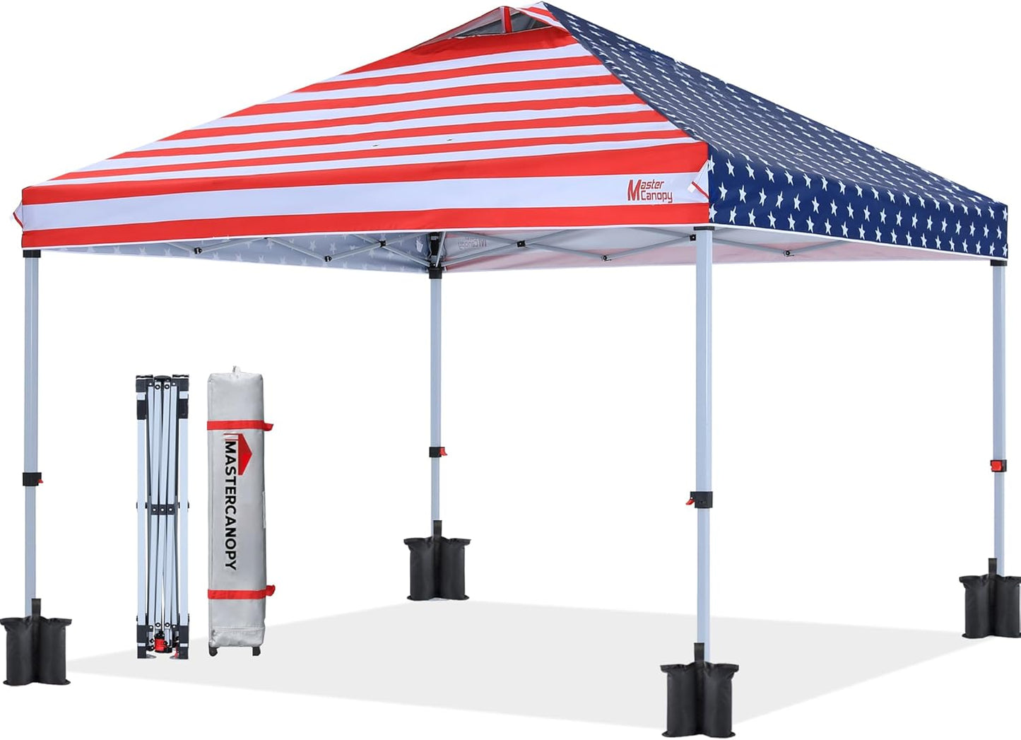 Durable Pop-up Canopy Tent with Roller Bag for Outdoor Events