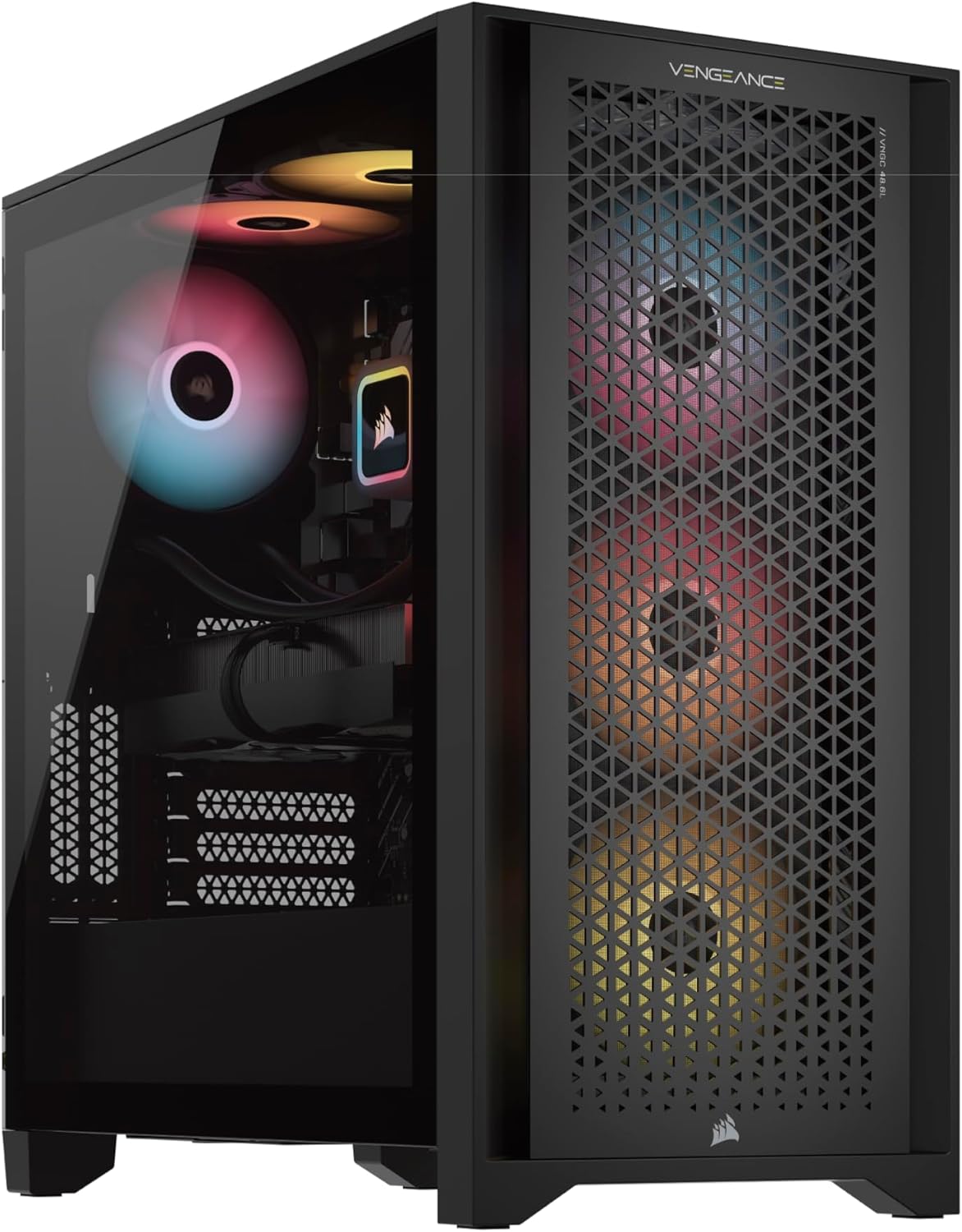 Corsair Vengeance Gaming PC: Liquid Cooled, Ryzen 5 9600X, RTX 4060, 32GB RGB RAM