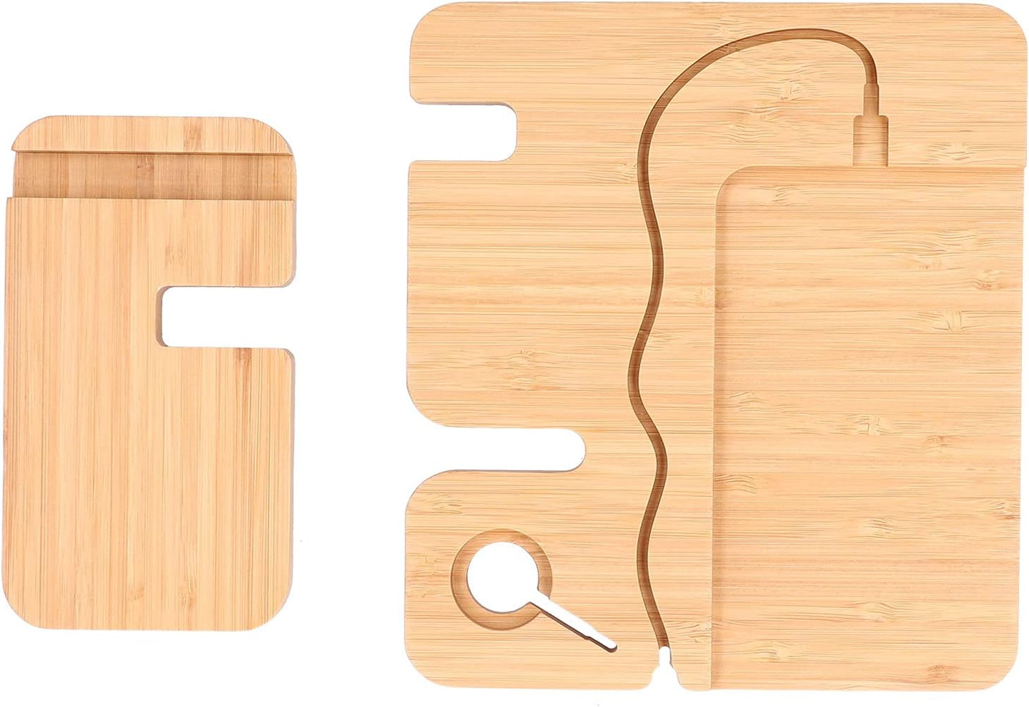 Lufodon Wood Docking Station - Organize in Style!