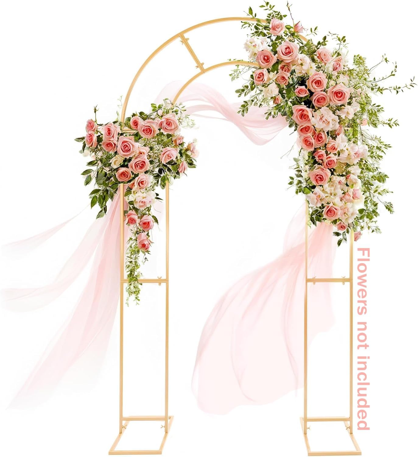 GRENTY Open Arch Backdrop Stand for Luxurious Wedding Events