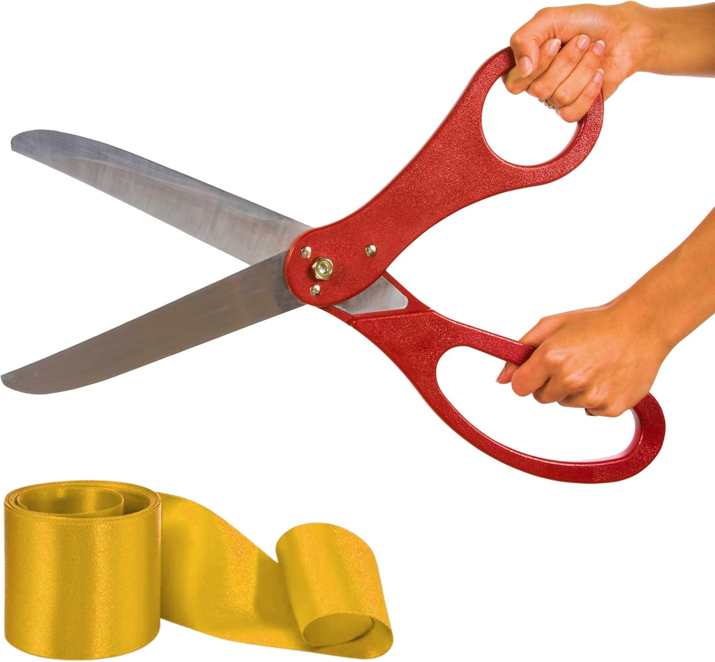 20 Inch Giant Scissors Ribbon Cutting Kit for Grand Openings