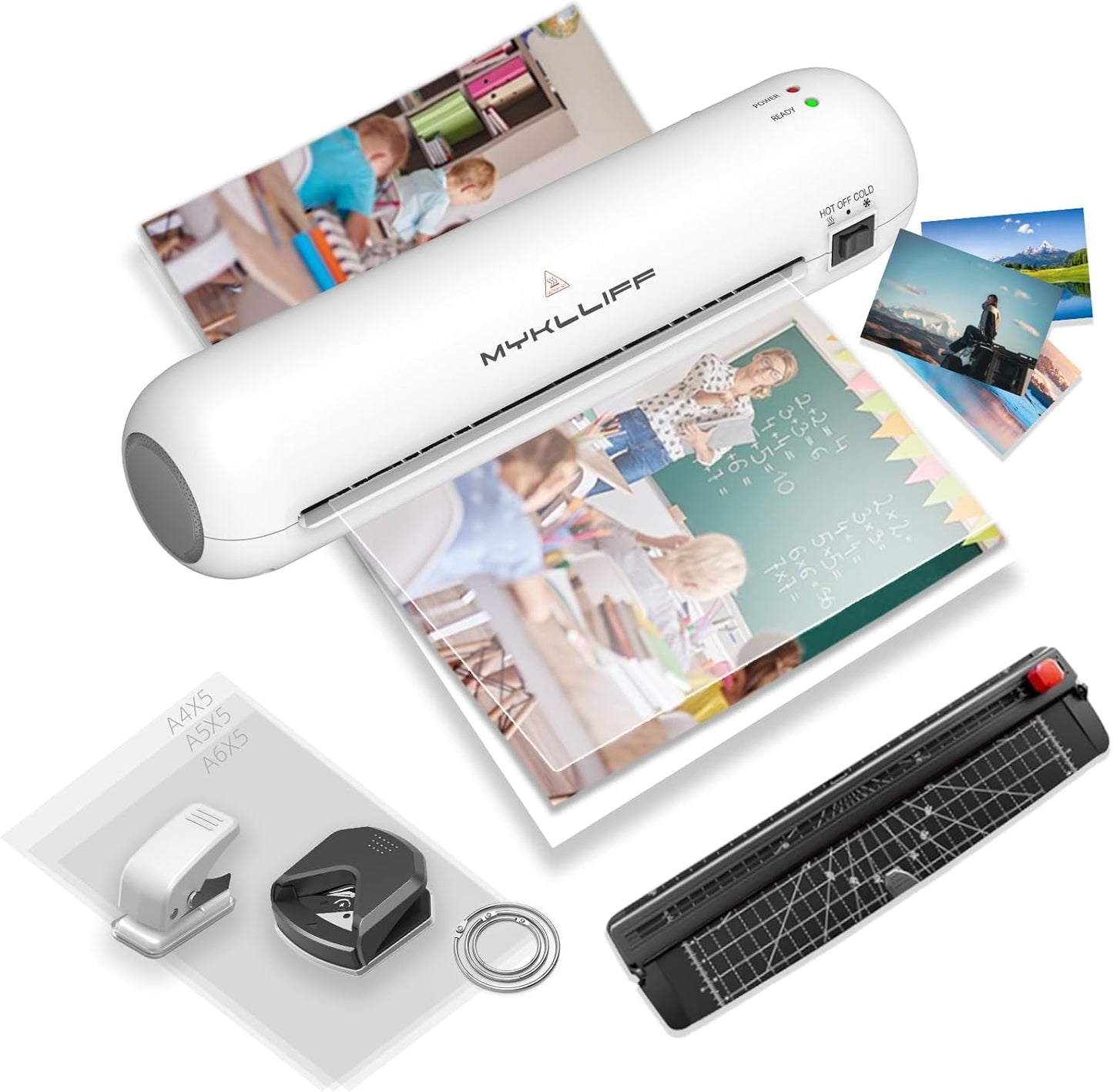 Portable 9-Inch Laminator: Fast, Versatile, Jam-Release