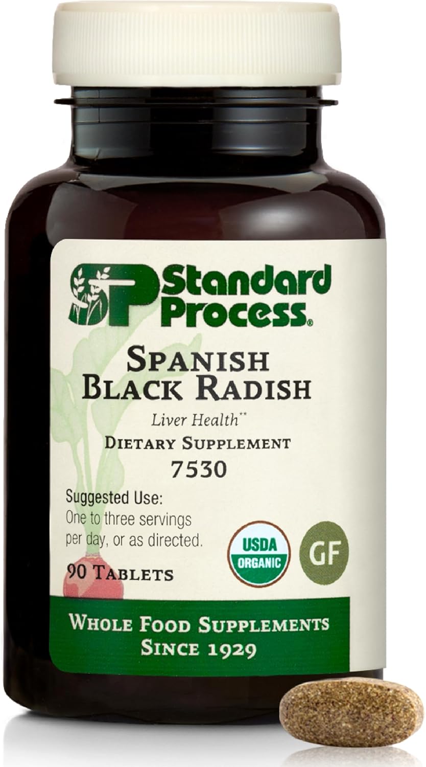 Spanish Black Radish Dietary Supplement for Liver Health Support