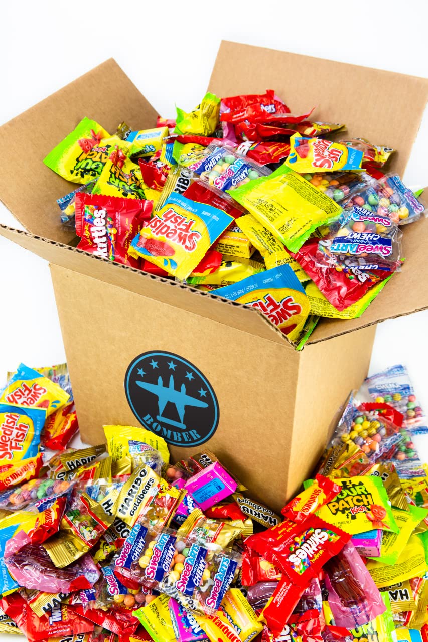 Bomber 8.0lb Candy Bulk Candy Box for All Your Sweet Needs