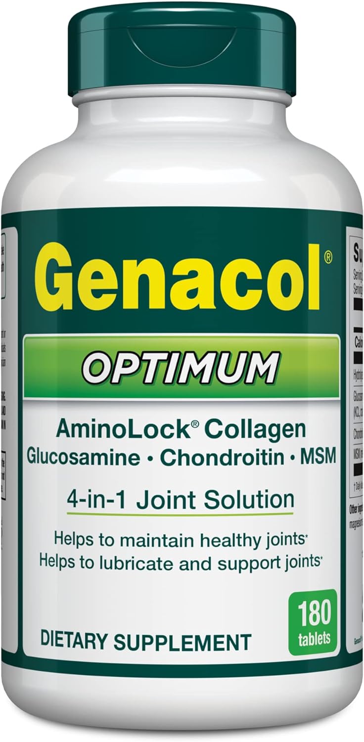 Genacol Optimum Joint Support Tablets with Glucosamine & Collagen