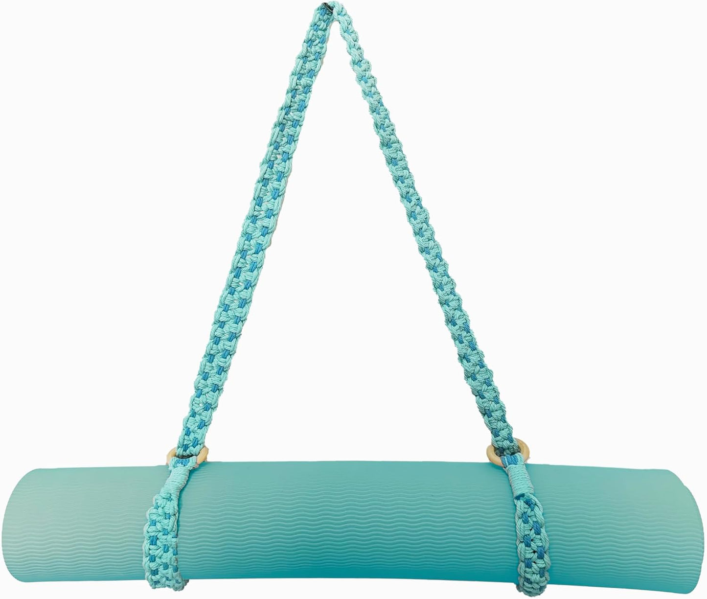 Hand Woven Macrame Yoga Mat Strap