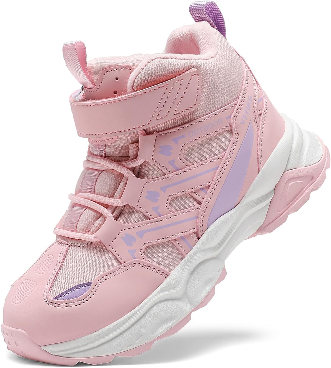 JMFCHI Kids Hiking Boots for Boys and Girls - Comfortable and Durable