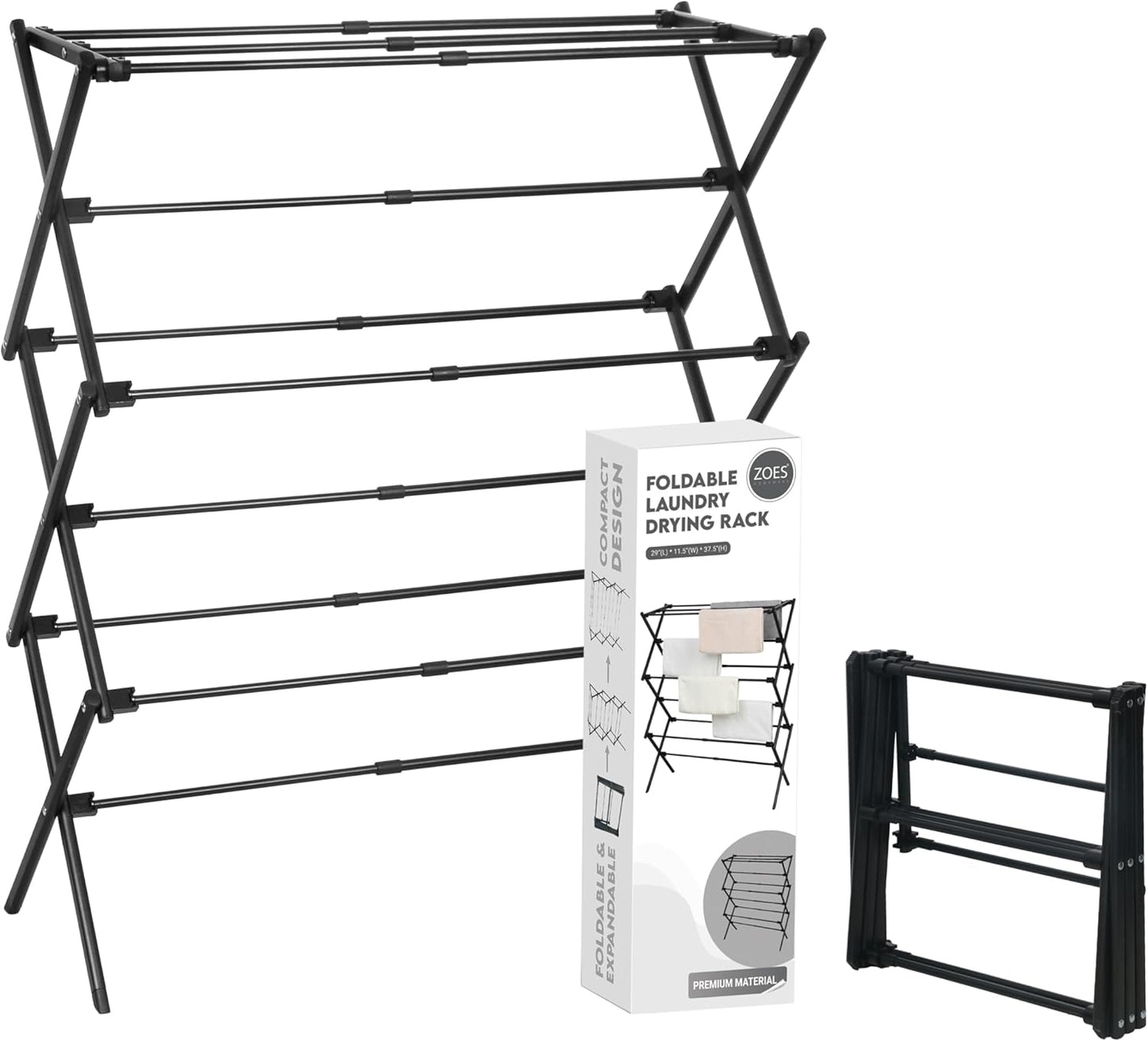 Clothes Drying Rack for Laundry | Foldable & Portable Design