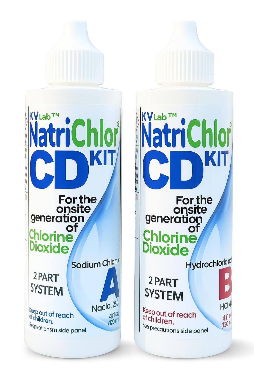 The Original NatriChlor CD Set for Onsite Chlorine Dioxide Use