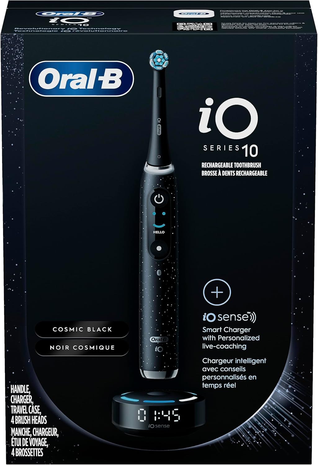 Oral-B iO Series 10 Electric Toothbrush for Superior Cleaning
