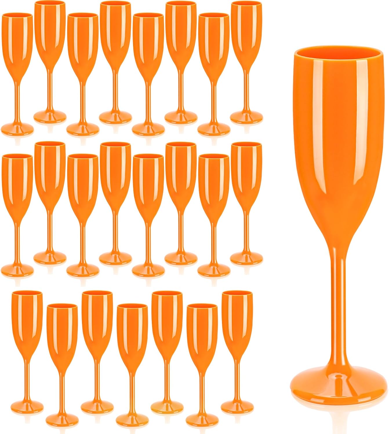 Elegant Unbreakable Champagne Flutes for Stylish Celebrations