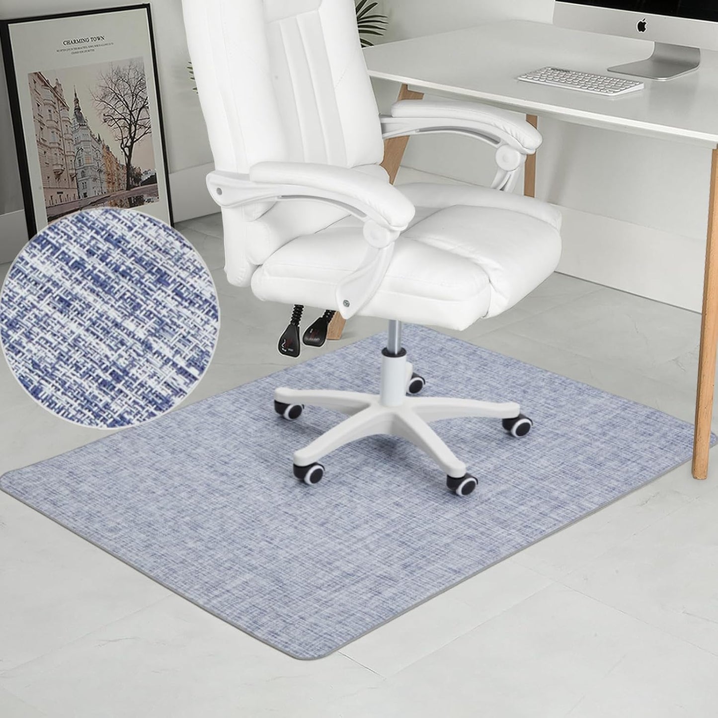 Chair Mat for Hardwood & Tile Floor, Heavy Duty 47in x 60