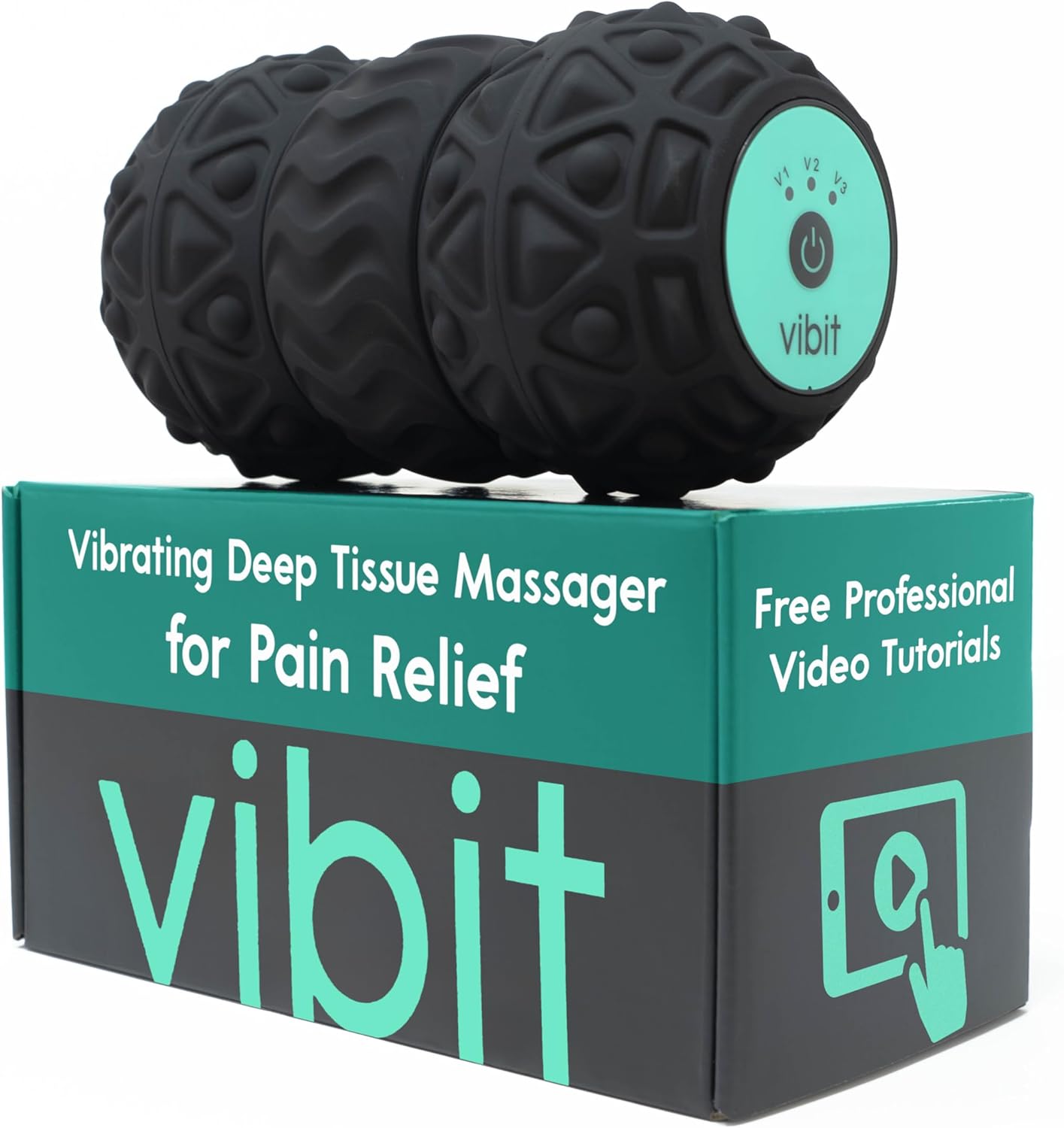 Vibit Vibrating Massager for Plantar Fasciitis and Pain Relief