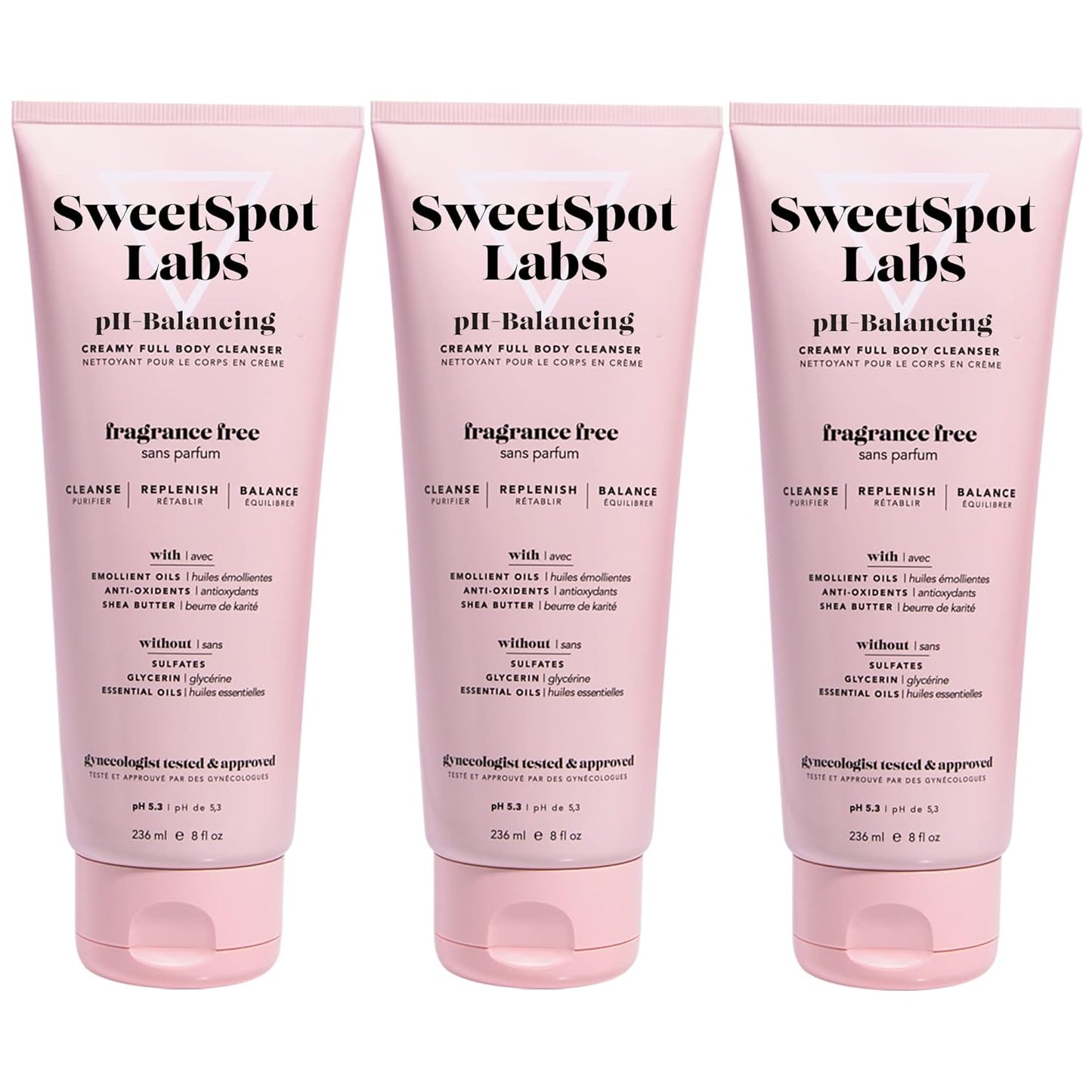 pH Balanced Wash for Sensitive Skin - Gentle Body Cleanser
