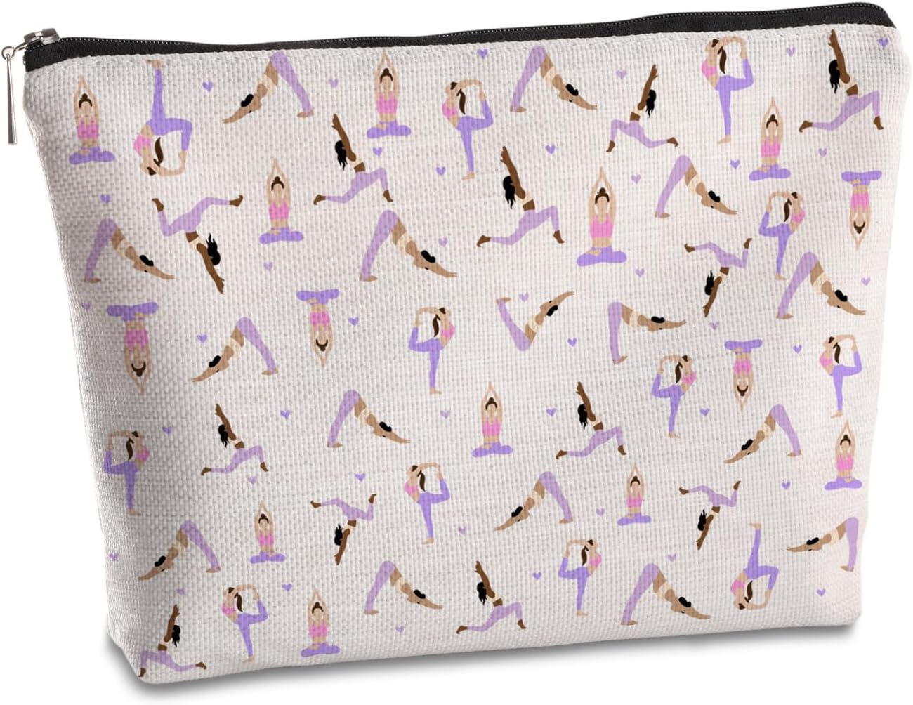 Yoga Lovers Makeup Bag - Organize with Ease!