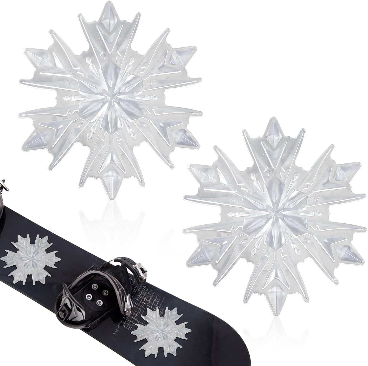Snowflake Stomp Pads for Ultimate Grip | PEUTIER