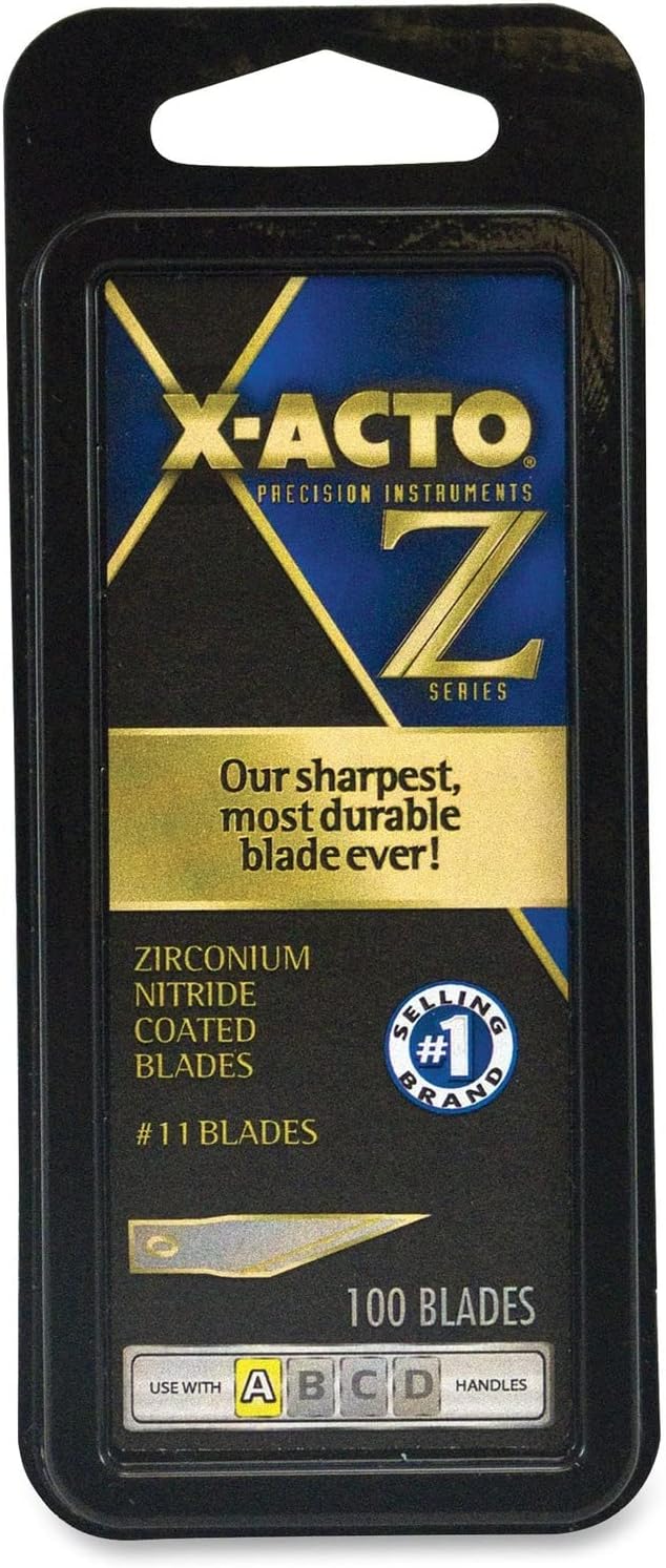 X-ACTO XZ611 Classic Fine Point Blades for Precision Cutting