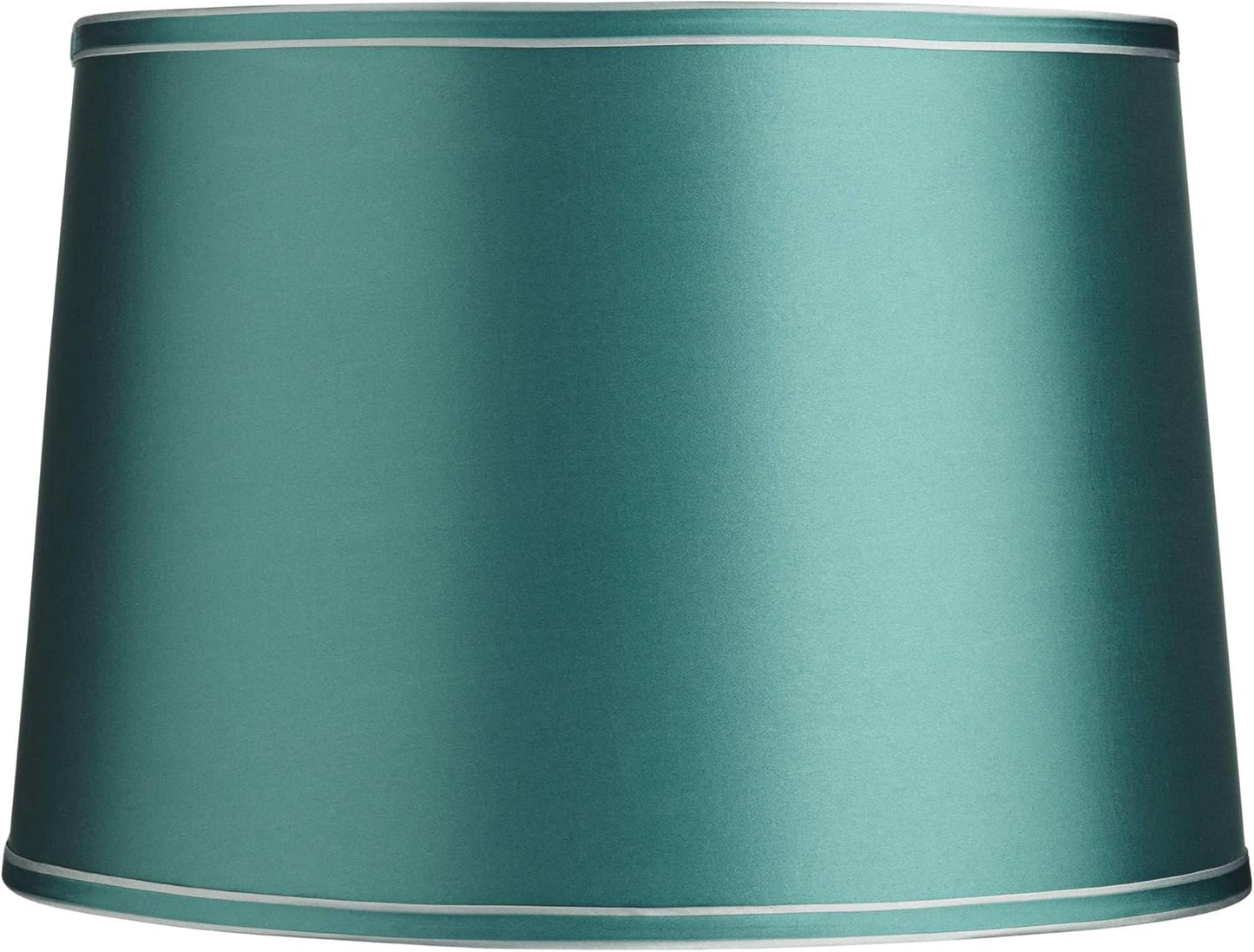 Soft Teal Large Drum Lamp Shade for Stylish Home Lighting