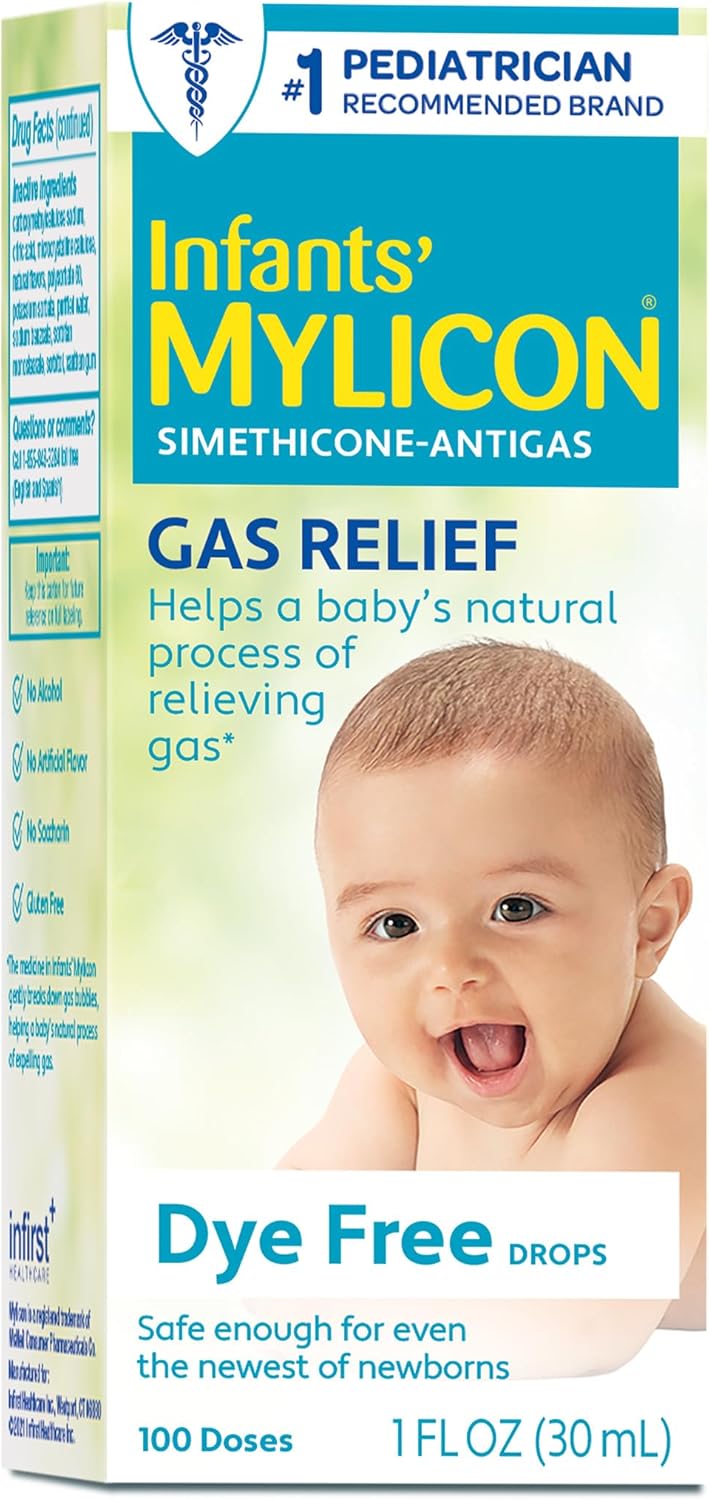 Dye-Free Gas Relief Drops for Infants, 1oz