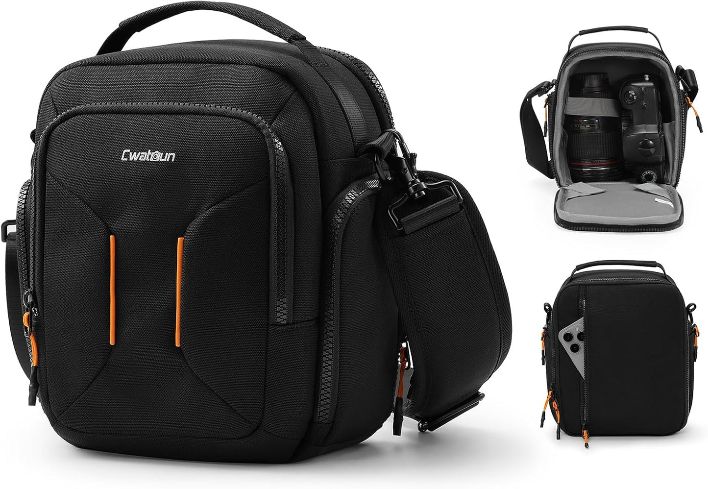 Water-Resistant Camera Sling Bag by Cwatcun