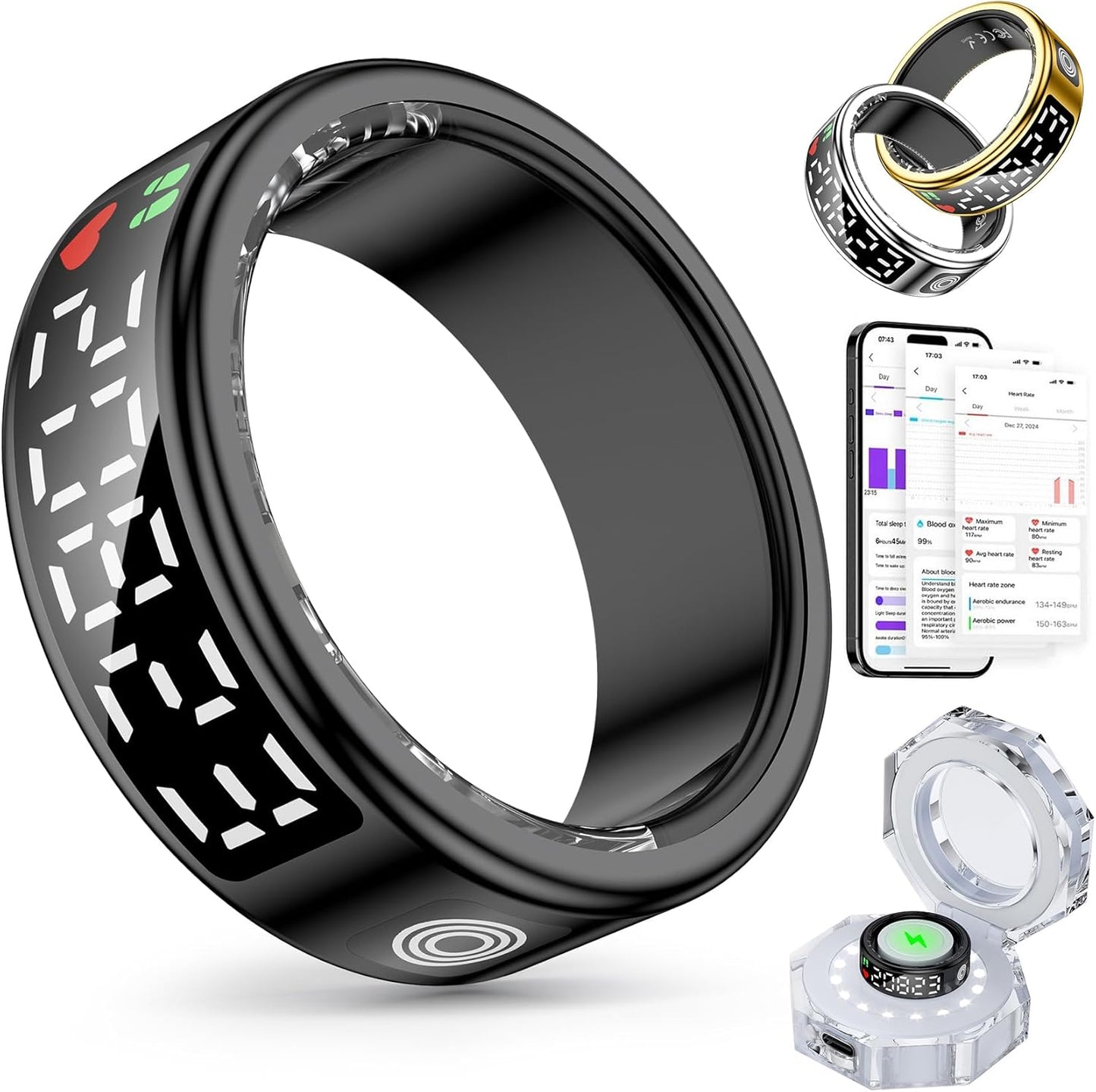 Gwenland Smart Rings for Health & Fitness Tracking