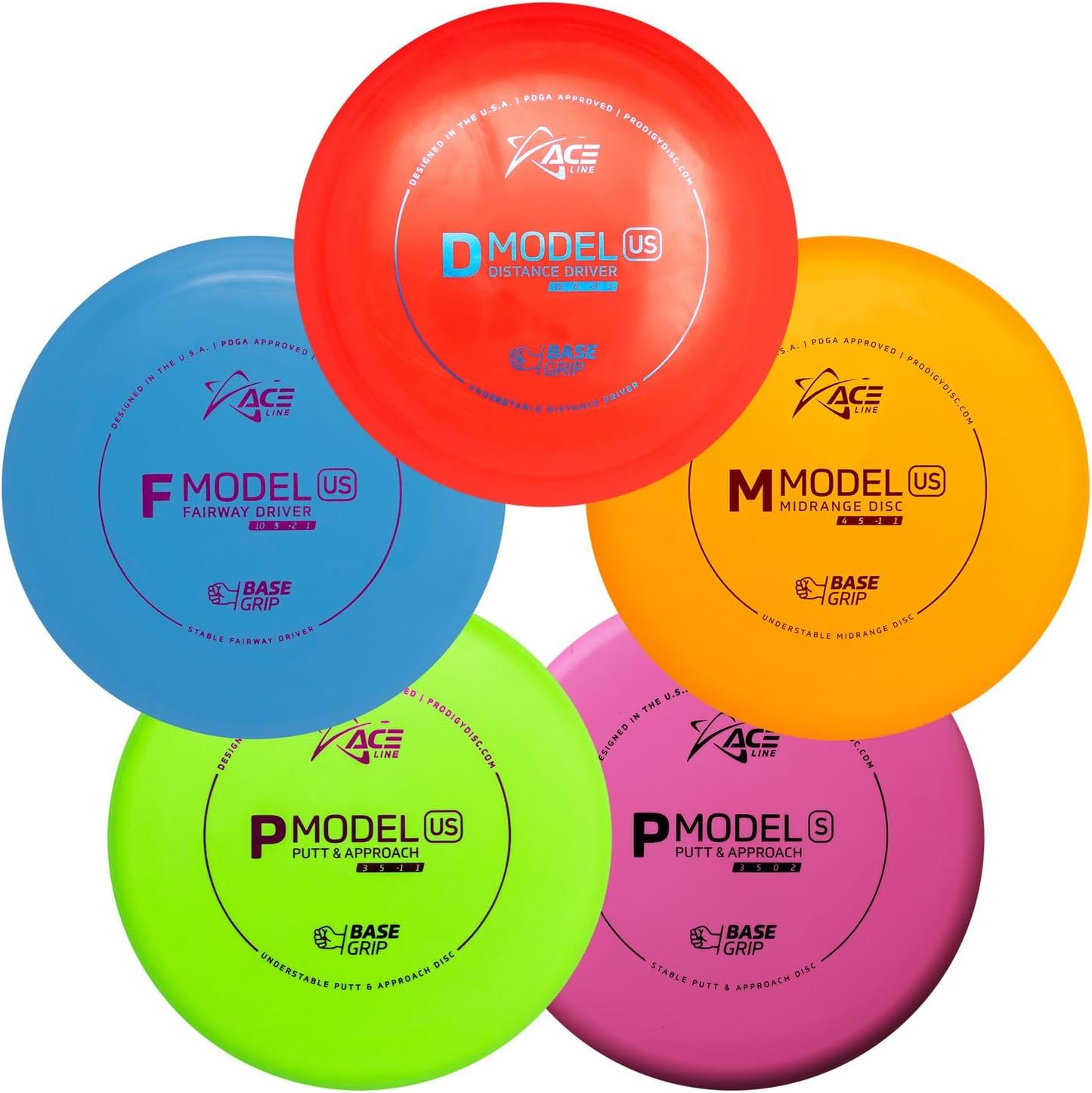Ultimate Beginner Disc Golf Set by Prodigy Disc