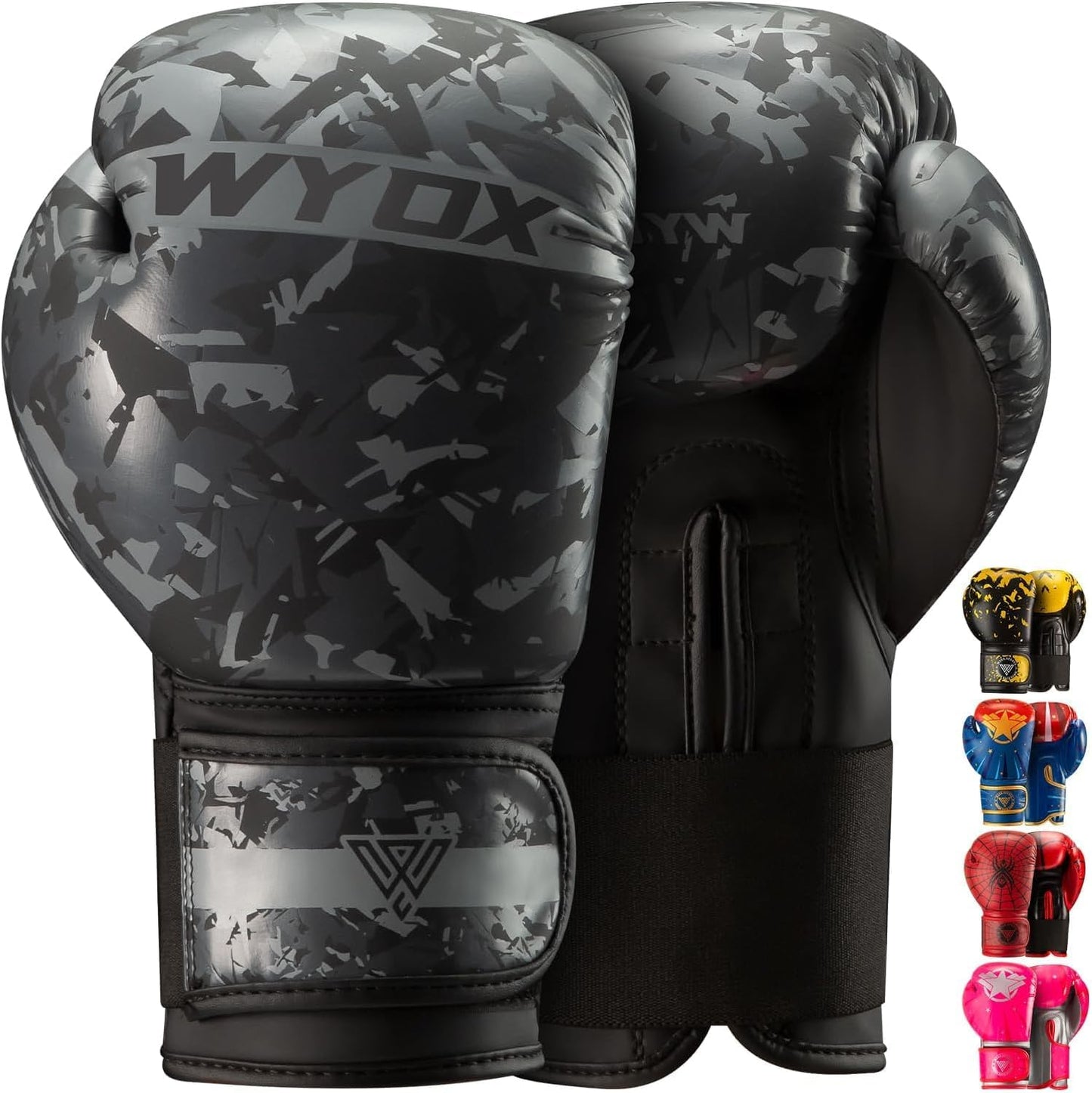 WYOX Kids Boxing Gloves for Training & Sparring Ages 3-8