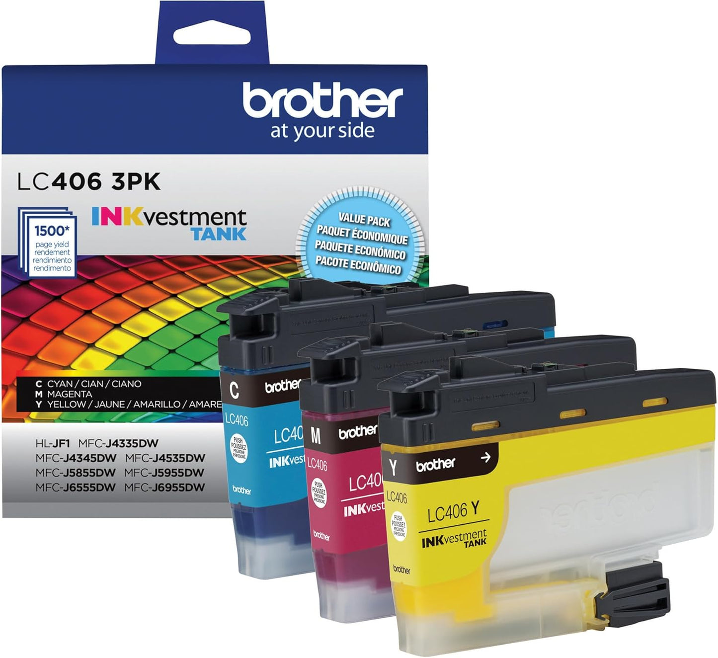 Brother LC4063PK Ink Cartridges for Vibrant Printing Quality