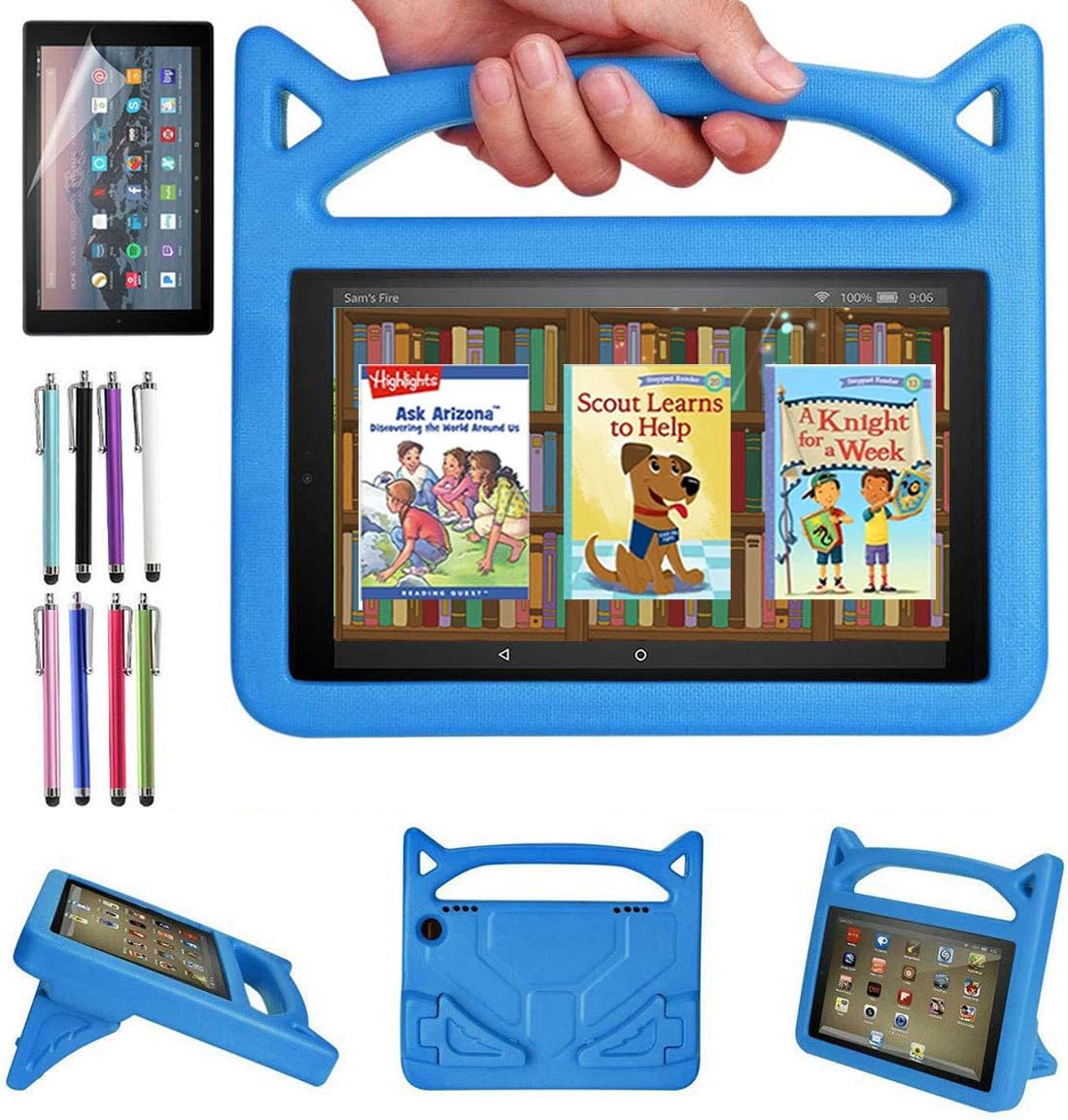 Case for Fire HD 8 / Fire HD 8 Plus - Lightweight Shockproof Cover