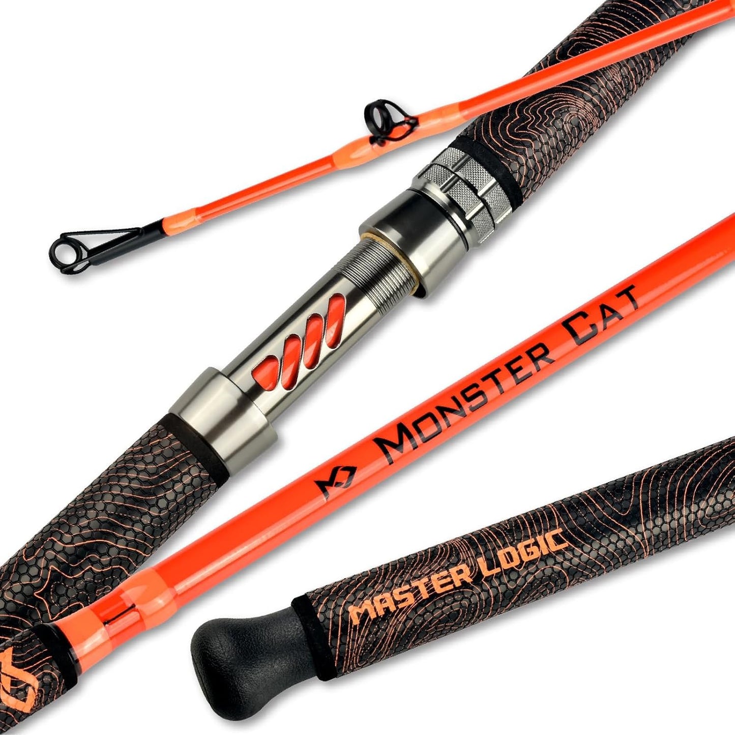 Monster Catfish Fishing Rod - 7ft Medium Heavy for Night Fishing