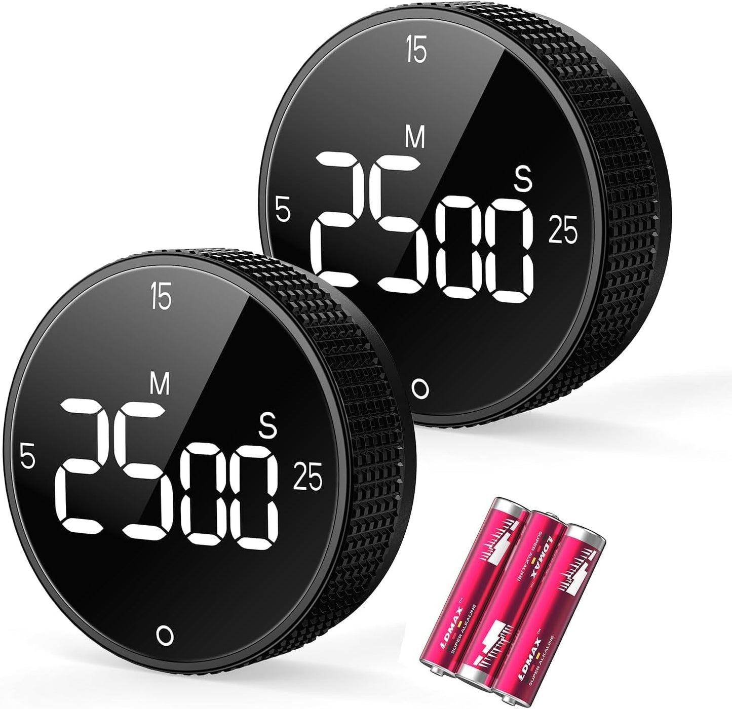 Digital Kitchen Timer with Large Display for Cooking and Study