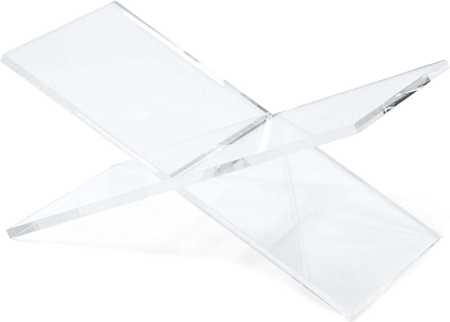 Transparent Clear Acrylic Book Holder for Easy Reading and Display