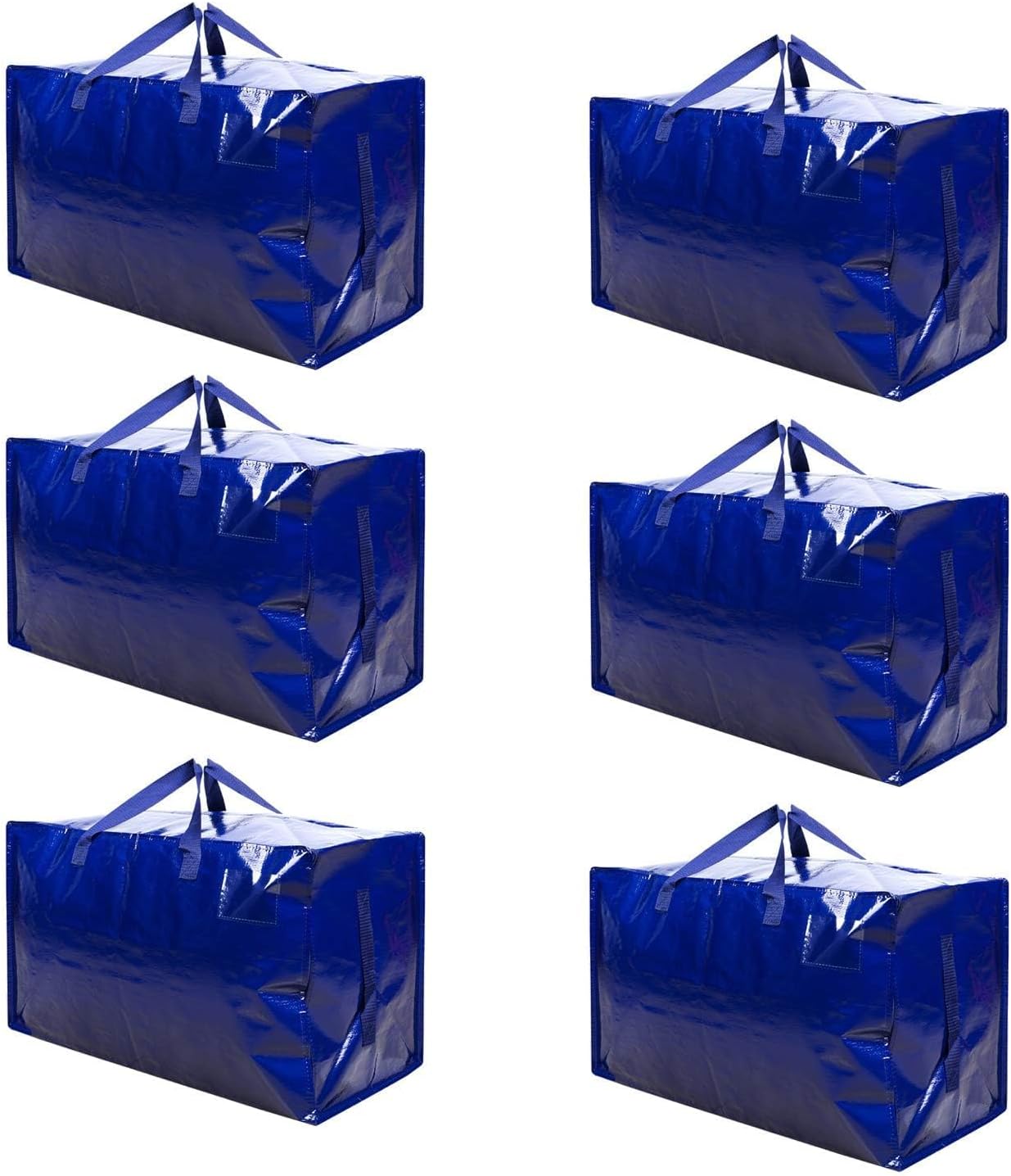 VENO 6 Pack Heavy Duty Moving and Storage Bags for Easy Packing