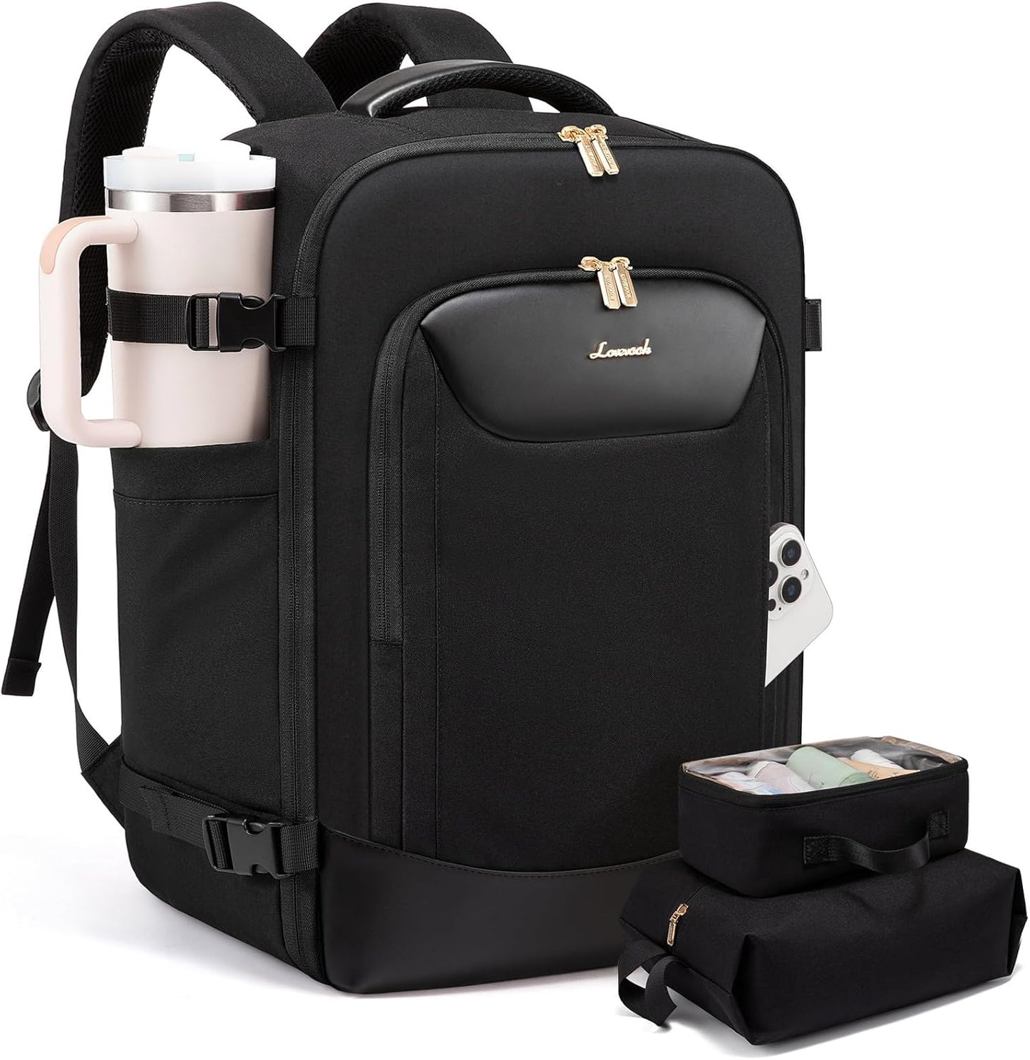 LOVEVOOK 50L Travel Backpack for Women and Men - Versatile Carry-On