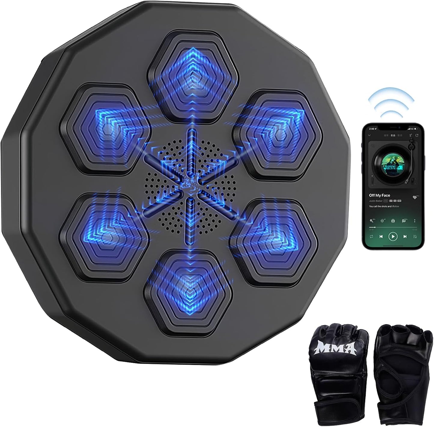 Bluetooth Punching Target for Enhanced Focus & Agility