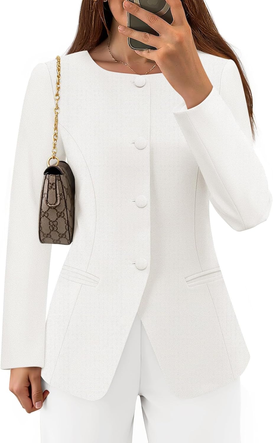 ZESICA Womens Business Casual Blazers for Office Work Style