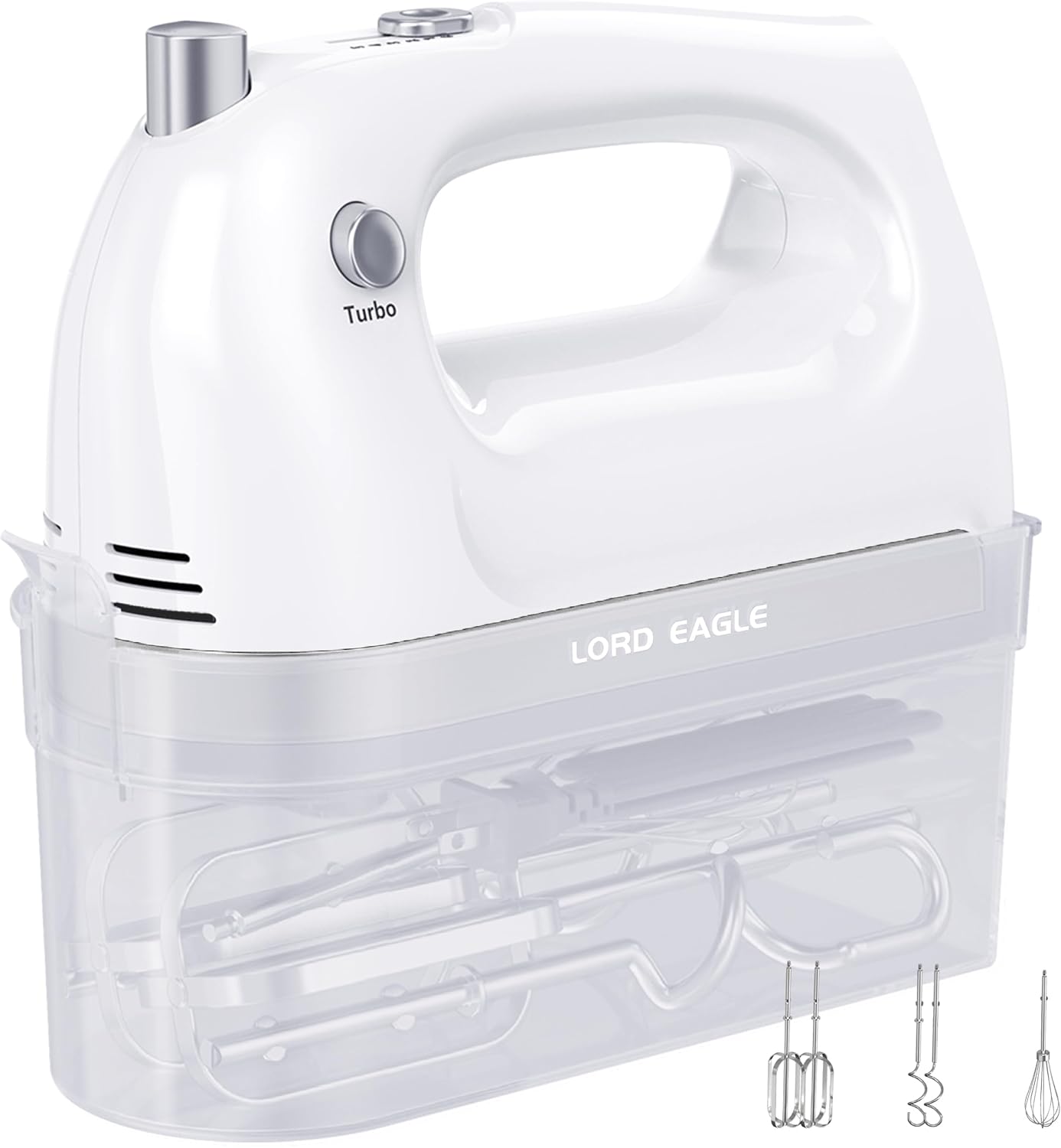 Lord Eagle 5 Speed Hand Mixer + Turbo Boost - Baking Powerhouse!