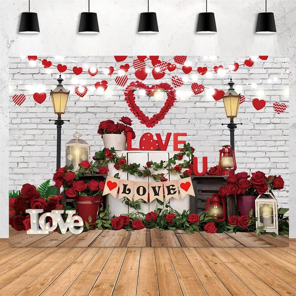 Love-themed 10x8ft Backdrop by OFILA